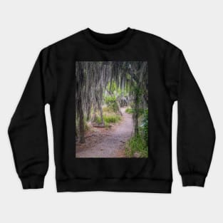 Hiking Trail in Santa Ana NWR Crewneck Sweatshirt